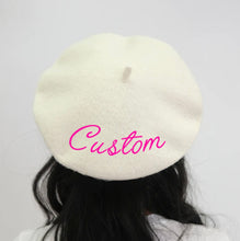 Load image into Gallery viewer, Personalized Beret Hat
