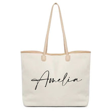 Load image into Gallery viewer, Personalized Cotton Tote
