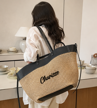 이미지를 갤러리 뷰어에 로드 , Embroidered Carryall Tote
