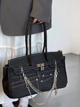 Cargar imagen en el visor de la galería, Denim Birkin Longer Handle - Limited Edition
