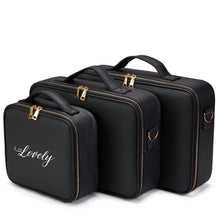 Загрузить изображение в средство просмотра галереи, Personalized Cosmetic Bag Suitcase
