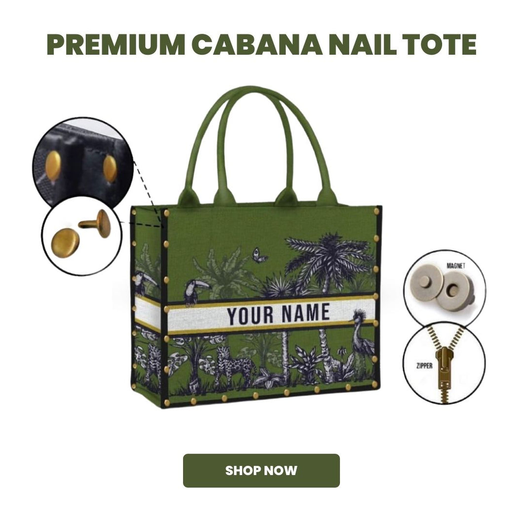 Premium Cabana Nail Tote