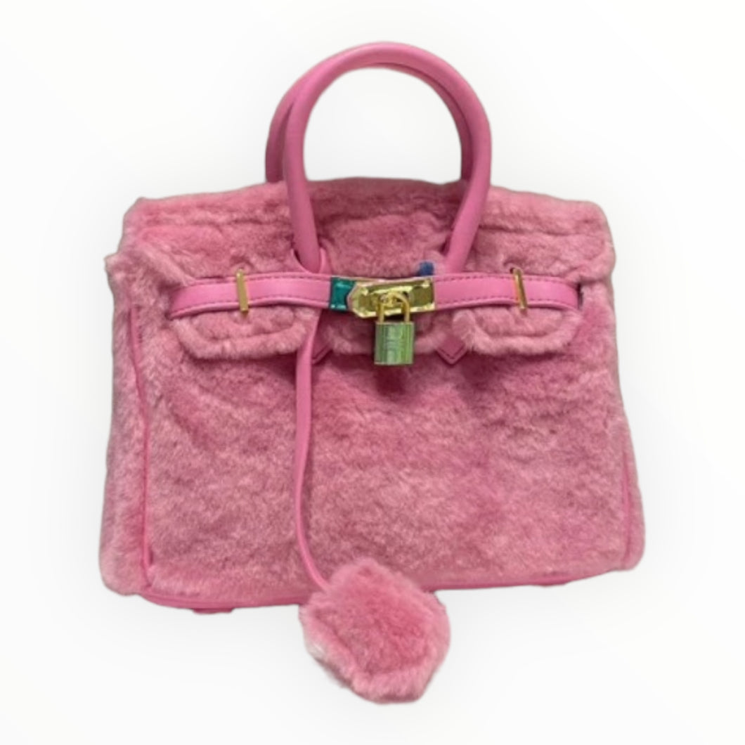 Birkin Winter Fur Bag