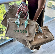 Carregar imagem no visualizador da galeria, Burlap Birkin
