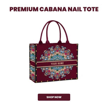 Load image into Gallery viewer, Premium Cabana Nail Tote
