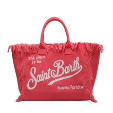 Load image into Gallery viewer, Saint Barth Fringe Tote
