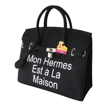 Mon Hermes Est a La Maison Bag