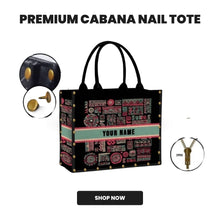 Load image into Gallery viewer, Premium Cabana Nail Tote
