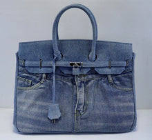 Cargar imagen en el visor de la galería, Birkin Denim Bag
