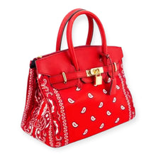 Cargar imagen en el visor de la galería, Personalized Satchel Leather Handbag
