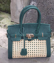 Carregar imagem no visualizador da galeria, 25cm Solihiya Birkin with Snake Skin Leather
