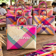 Load image into Gallery viewer, Buri Bayong Bag with Personalized Embroidery
