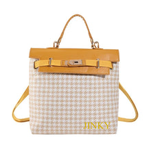 Load image into Gallery viewer, Personalized Plaid Pattern Bagpack
