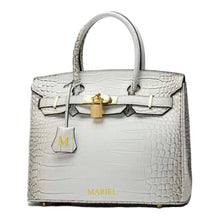 Carica l&#39;immagine nel visualizzatore di Gallery, Personalized Crocodile Pattern Bag
