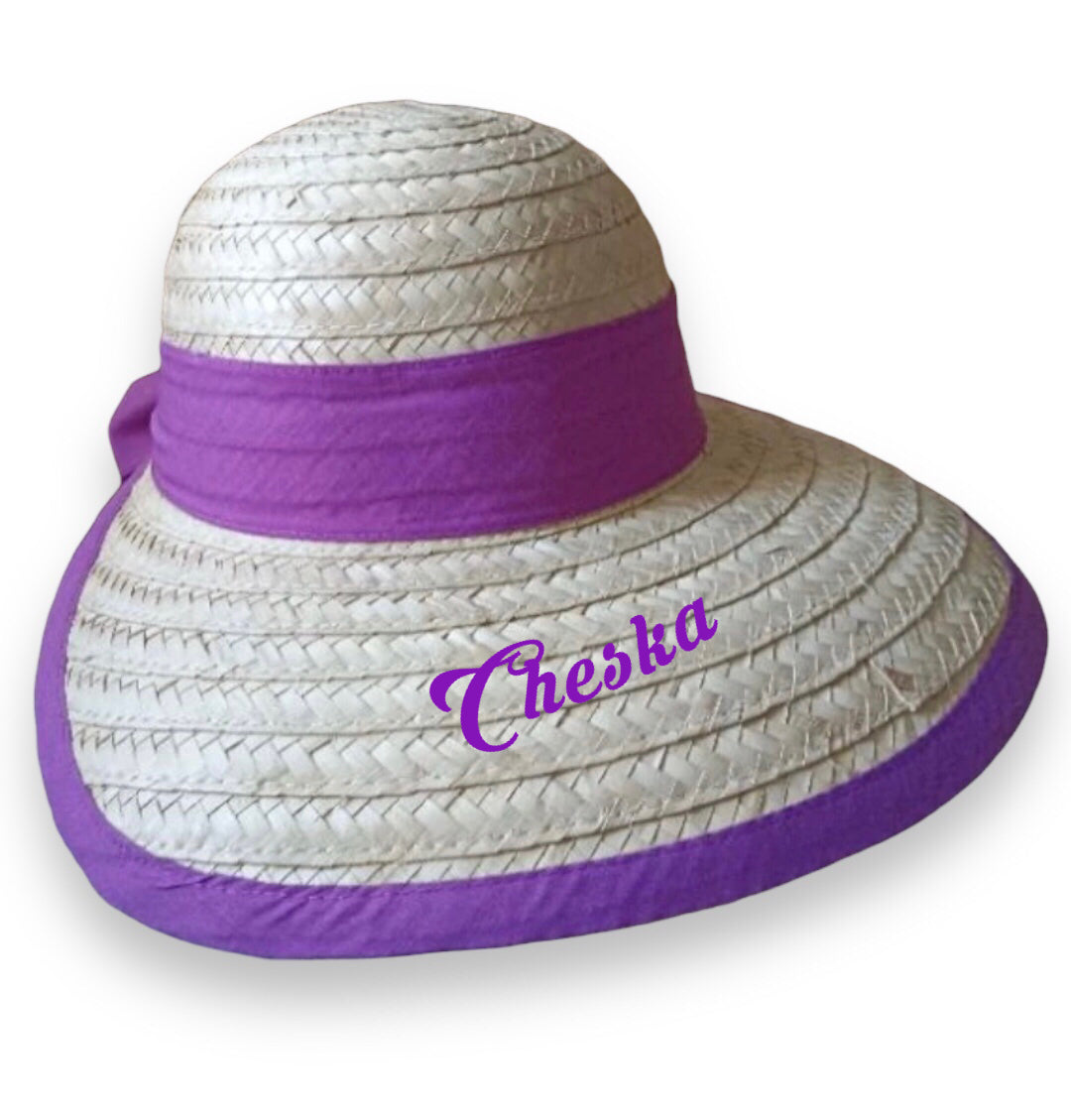 Sunvisor with Ribbon | Travellers Hat Boutique