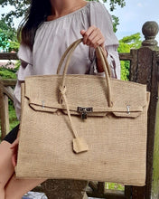 Load image into Gallery viewer, Burlap Birkin
