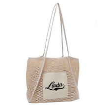 Load image into Gallery viewer, Embroidered Knitted Bag
