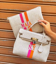 Load image into Gallery viewer, Canvas Kelly Monogram Bag
