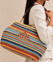 Load image into Gallery viewer, Muse Oversized Clutch - Custom Monogram

