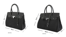 Load image into Gallery viewer, Retro Canvas Birkin with Mix Leather
