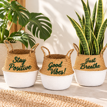 이미지를 갤러리 뷰어에 로드 , Personalized Woven Storage Basket
