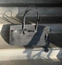 Load image into Gallery viewer, Denim Birkin - Longer Handle
