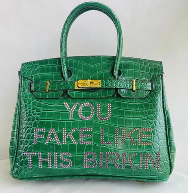 Birkin Crocodile Pattern