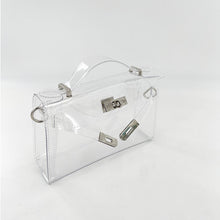 Carica l&#39;immagine nel visualizzatore di Gallery, Personalized Transparent Kelly Purse
