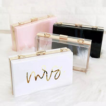 Carica l&#39;immagine nel visualizzatore di Gallery, Bridesmaids Acrylic Clutch
