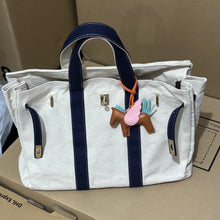 Load image into Gallery viewer, Two Tone Canvas Bag
