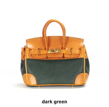 Carica l&#39;immagine nel visualizzatore di Gallery, Vintage Vegetable Tanned Leather Bag
