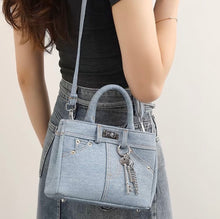 Load image into Gallery viewer, Denim Jaden Bag
