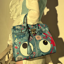 Carregar imagem no visualizador da galeria, Denim Birkin Eye Theme
