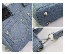 Load image into Gallery viewer, Denim Jaden Bag
