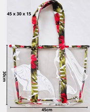 Load image into Gallery viewer, Floral PVC Tote
