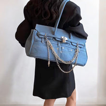 Cargar imagen en el visor de la galería, Denim Birkin Longer Handle - Limited Edition
