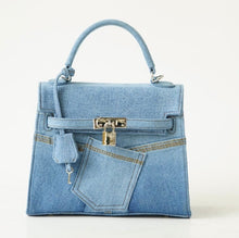 Carica l&#39;immagine nel visualizzatore di Gallery, Kelly Denim Bag
