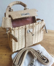 Load image into Gallery viewer, Kelly Rattan Jute Bag
