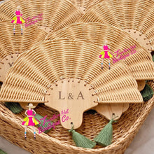Cargar imagen en el visor de la galería, Handmade Rattan Fans

