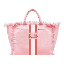 Load image into Gallery viewer, Monogram Fringed Tote
