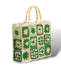 Load image into Gallery viewer, Crochet Square Bag
