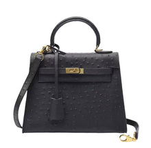 Carica l&#39;immagine nel visualizzatore di Gallery, Ostrich Handbag with Initials
