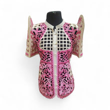 Cargar imagen en el visor de la galería, Filipiniana Pink Set - Full Embroidered
