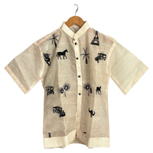 Carica l'immagine nel visualizzatore di Gallery, Men's Barong Hand Embroidered Design

