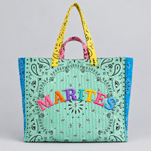 Load image into Gallery viewer, Bandana Quilted Tote Bag
