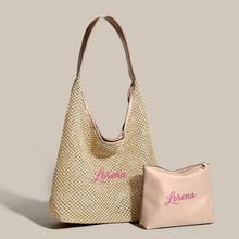 Cargar imagen en el visor de la galería, Island Getaway Straw Tote

