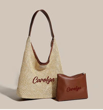 Cargar imagen en el visor de la galería, Island Getaway Straw Tote
