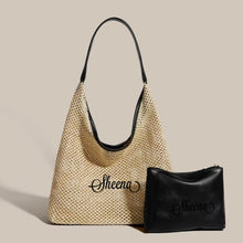 Cargar imagen en el visor de la galería, Island Getaway Straw Tote
