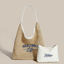 Cargar imagen en el visor de la galería, Island Getaway Straw Tote
