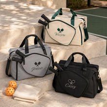 Cargar imagen en el visor de la galería, Personalized Pickleball Bag with Shoe Compartment
